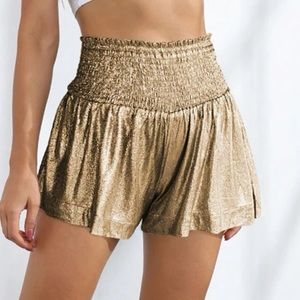 Wide Waistband Shorts